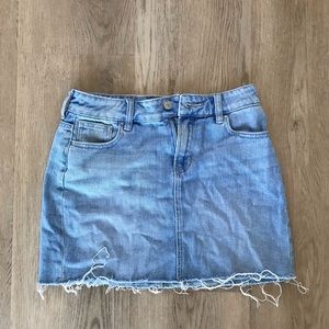 pacsun denim skirt